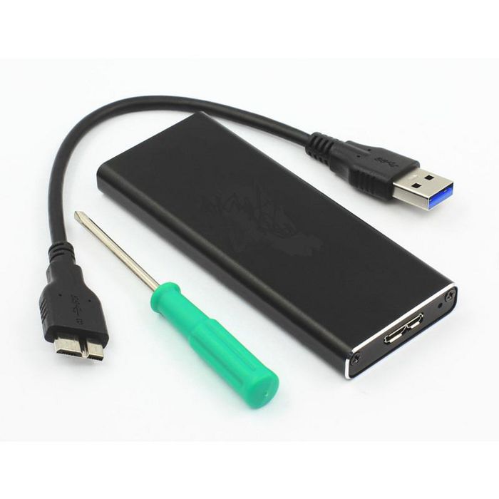CoreParts Boîtier USB 3.0 vers mSATA supportant les modules 50mm CoreParts Boîtier USB 3.0 vers mSATA supportant les modules 50mm