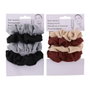 Juliette Fashion Pack de 4 élastiques pour cheveux, couleurs assorties