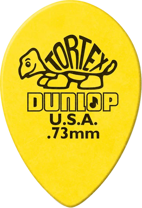 Dunlop Pack de 36 Médiators Tortex® Small Teardrop - 0,73 mm