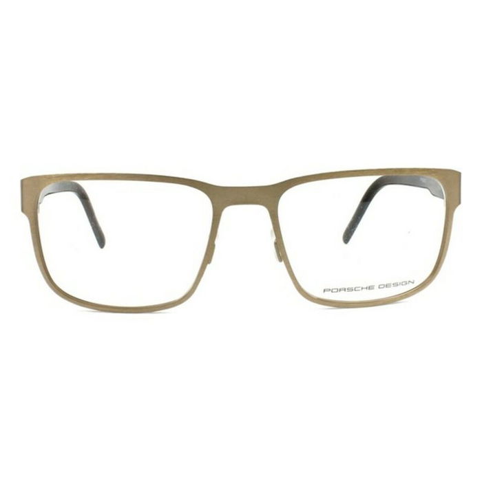 Monture de Lunettes Homme Porsche P8291-D Noir Doré Ø 55 mm