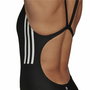 Maillot de bain femme Adidas 3S Mid Suit Noir