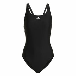 Maillot de bain femme Adidas 3S Mid Suit Noir