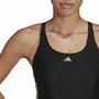 Maillot de bain femme Adidas 3S Mid Suit Noir