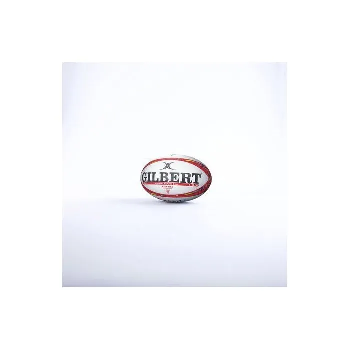 Gilbert Ballon de rugby Biarritz - Replica - Taille 5 - Pour entraînement et collection Gilbert Ballon de rugby Biarritz - Replica - Taille 5 - Pour entraînement et collection