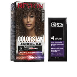 Revlon Color Stay Teinture permanente pour cheveux - 051 Medium Brown - 165 ml - Coloration cheveux femmes
