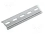 PAWBOL Rail DIN TS35 en acier galvanisé, 1m