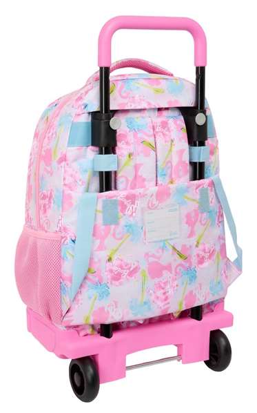 Safta - Mochila grande compacte extensible avec roues Barbie "Painterly" 33 x 45 x 22 cm pour enfants à partir de 3 ans Safta - Mochila grande compacte extensible avec roues Barbie "Painterly" 33 x 45 x 22 cm pour enfants à partir de 3 ans