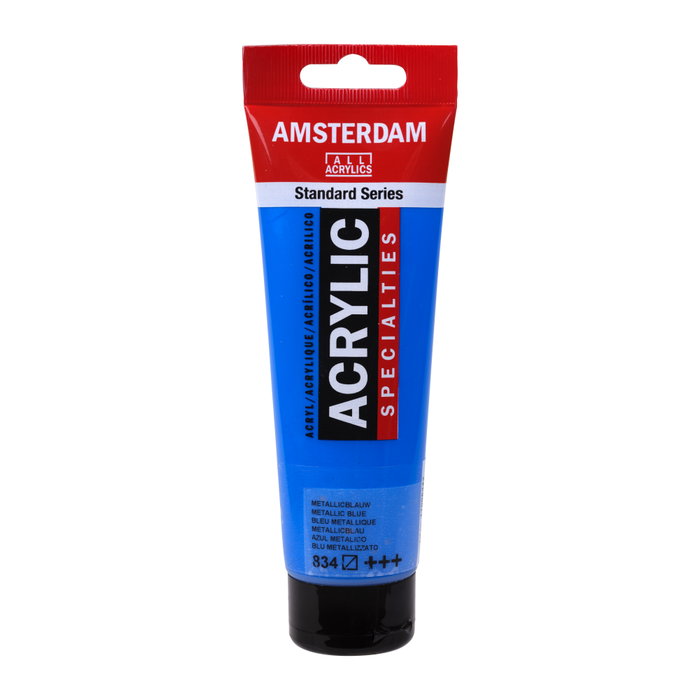 Amsterdam Peinture Acrylique Standard Series Bleu Métallique 120 ml Amsterdam Peinture Acrylique Standard Series Bleu Métallique 120 ml