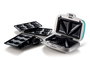 Ariete 1972/01 Sandwichera 3 en 1 Multifonction pour Sandwichs, Donuts et Cupcakes - Rétro, Facile d'Utilisation, Design Bleu