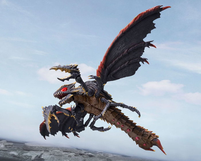 Godzilla figurine S.H. Monster Arts Megaguirus Evolution Set 21 cm