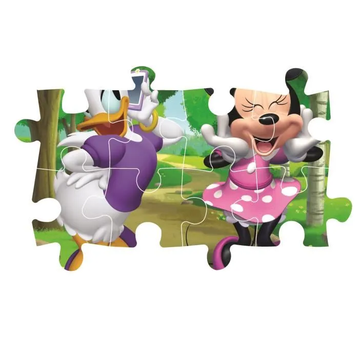 Clementoni - Puzzle Maxi 24 Pièces avec Minnie - 62 x 42 cm - Pour Enfants dès 3 Ans - Développe l'Imagination et la Motricité Clementoni - Puzzle Maxi 24 Pièces avec Minnie - 62 x 42 cm - Pour Enfants dès 3 Ans - Développe l'Imagination et la Motricité