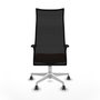 Piqueras y Crespo Chaise de Bureau Albacete Marron et Noir