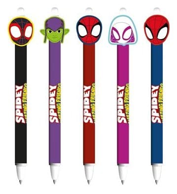 Spidey & Friends Stylo gel effaçable Friends Présentoir (30)