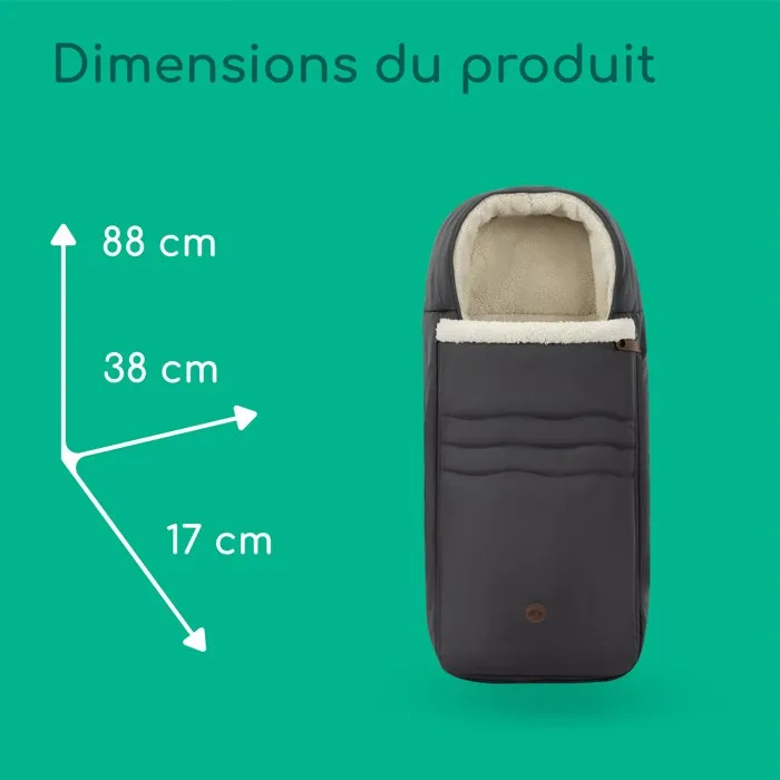 Bebeconfort Chancelière pour poussette Mineral graphite