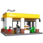 CADA Station-Service Shell 303 Pièces - Maquette de Construction - Boîte de Langues Multiple (Anglais, Français, Allemand, Italien, Portugais, Espagnol) - Pour Enfants Dès 6 Ans