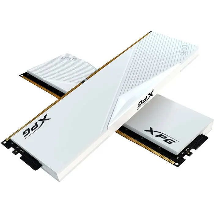 ADATA LANCER RGB 16 Go DDR5 6000 MHz CL40 Blanc