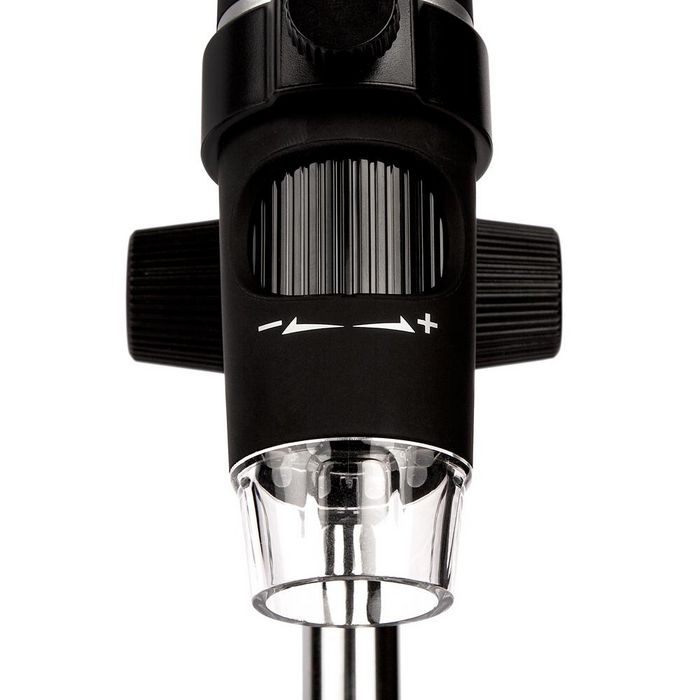 Veho DX-2 Microscope USB numérique avec caméra 5 MP, 300x grossissement, logiciel d'étalonnage et pied réglable
