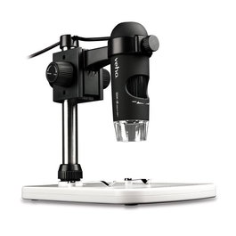 Veho DX-2 Microscope USB numérique avec caméra 5 MP, 300x grossissement, logiciel d'étalonnage et pied réglable