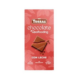 TORRAS Realfooding Chocolat au Lait aux Dattes 100 g