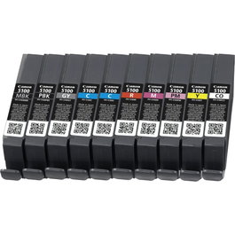 Canon Multipack d'encre PFI-5100 (10 couleurs)