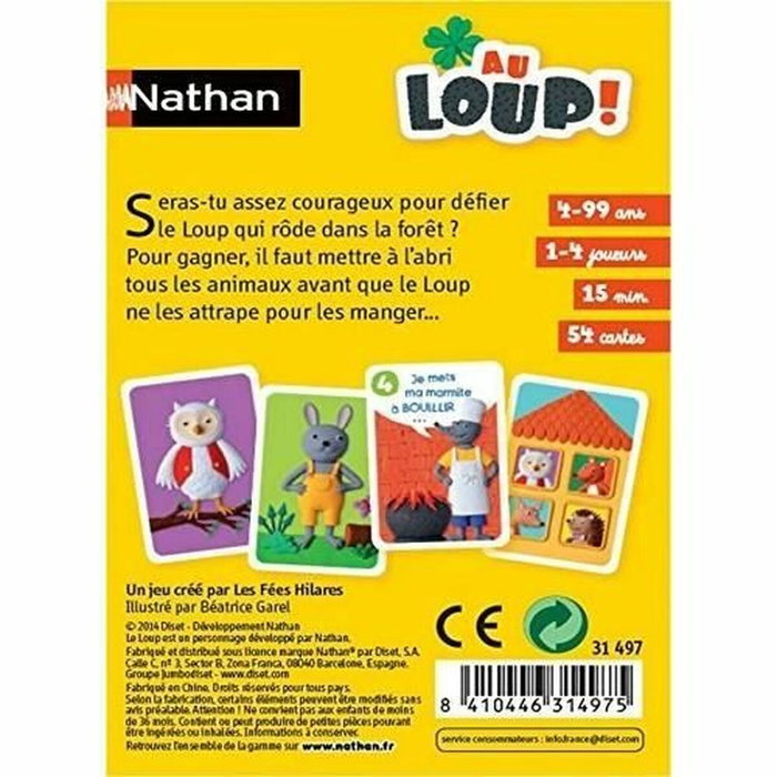 Nathan Au Loup - Jeu de Cartes