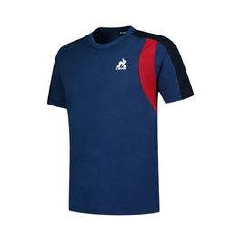 T shirt à manches courtes Enfant Le coq sportif Ess N°1 Enfant Noir Blue marine