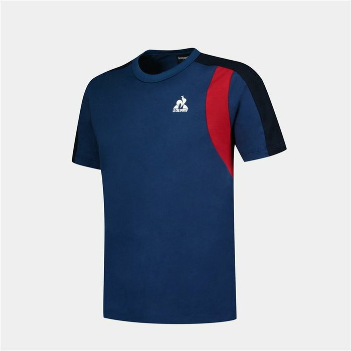 T shirt à manches courtes Enfant Le coq sportif Ess N°1 Enfant Noir Blue marine