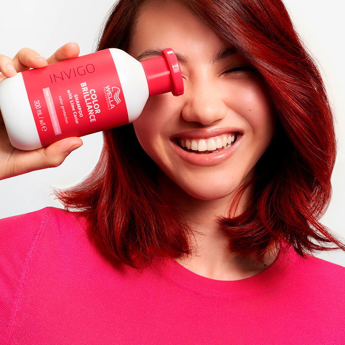 Wella Professionals INVIGO COLOR BRILLIANCE Shampooing Protecteur de Couleur Cheveux Fins ou Normaux 1000 ml