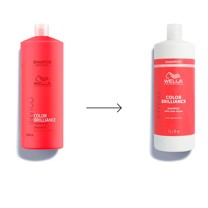 Wella Professionals INVIGO COLOR BRILLIANCE Shampooing Protecteur de Couleur Cheveux Fins ou Normaux 1000 ml