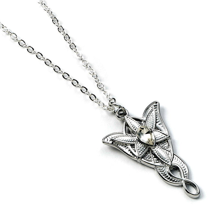 The Carat Shop Colgante Evenstar - Le Seigneur des Anneaux - Collier avec cristal - Alliage de zinc (93% zinc, 3% cuivre, 4% aluminium) The Carat Shop Colgante Evenstar - Le Seigneur des Anneaux - Collier avec cristal - Alliage de zinc (93% zinc, 3% cuivre, 4% aluminium)
