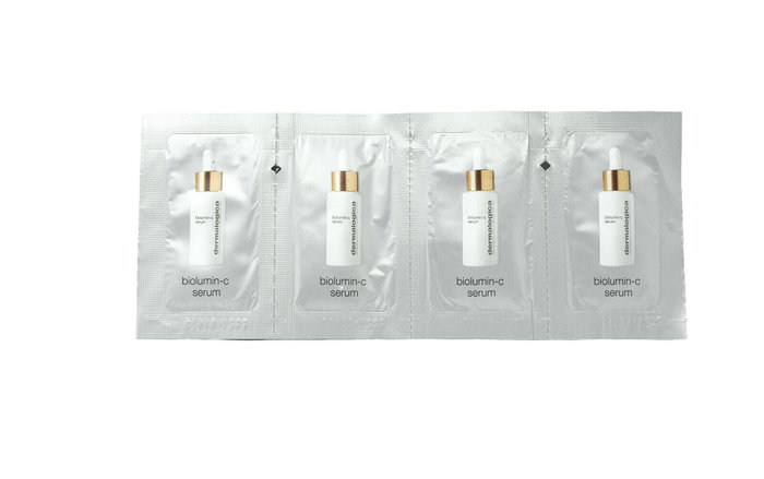 Dermalogica Biolumin-C - Lot de 4 échantillons de gel nettoyant éclairant à la glycérine pour le visage Dermalogica Biolumin-C - Lot de 4 échantillons de gel nettoyant éclairant à la glycérine pour le visage