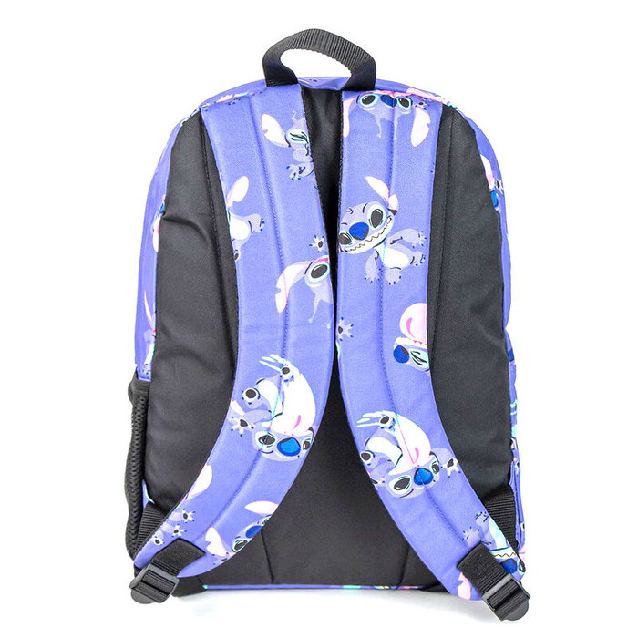 Cerdá Sac à dos scolaire Stitch 32 x 12 x 42 cm pour enfants 8-14 ans - Couleur violette