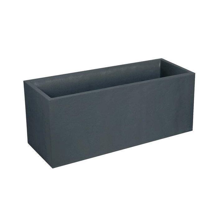 Eda Jardinière Volcania 98 L Décor Pierre Gris Anthracite