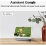 Reolink E340 Caméra de Sécurité Intérieure Blanc - 5MP, Zoom Optique, Vision Nocturne 12m, Détection Intelligente, Audio Bidirectionnel, Compatible Google Assistant