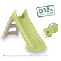 Smoby S.life Toboggan pour Enfant, Taille XS, Vert, 75 cm, Dès 2 Ans