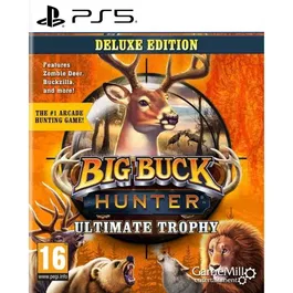 Just For Games - Big Buck Hunter Ultimate Trophy - Deluxe Edition - Jeu PlayStation 5 (PS5) - Simulation de Chasse avec Graphismes Améliorés