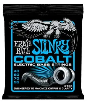 Ernieball Slinky Cobalt Extra 40-95 jeu de cordes pour basse électrique