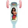 Disney Trottinette enfant 3 roues Vaiana - Modèle ajustable avec plateau antidérapant - Pour enfant à partir de 3 ans (jusqu'à 50 kg)