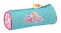 Safta - Porte-tout rond The Bellies - Dimensions 20x7x7 cm - Polyester 300D - Couleurs Blanc, Turquoise, Violet - Pour enfant à partir de 3 ans