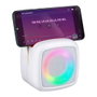 Basics Ensemble Karaoké Bluetooth 5.4 Portable 10W avec 2 Micros Sans Fil et Lumière RGB, Enceinte Intégrée, Radio FM, USB, Autonomie 4h, Couleurs Variées