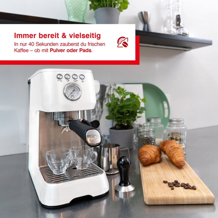 Solis Barista Perfetta Plus 1170 v2 blanc Solis Barista Perfetta Plus 1170 v2 blanc