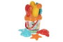 Color Baby - Set de Plage - Seau, Pelle, Râteau et Arrosoir en Filet - 18 cm - Summer Sea - Pour Enfants à partir de 36 mois