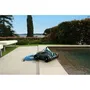 Robopool Moly Robot aspirateur automatique Bestway pour piscine jusqu'à 28 m² et fond incliné à 35°, revêtements variés, gris