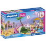 PLAYMOBIL Barbie Café De Playa 72121 - Jeu de Parc Aquatique Malibu avec Toboggans, Langue Espagnole