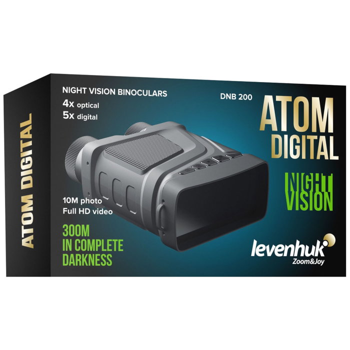 Levenhuk Atom Digital DNB200 Jumelles de Vision Nocturne