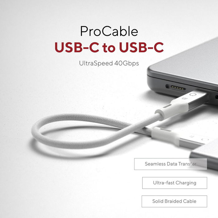 Câble USB Linq Byelements LQCU4030 Blanc