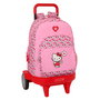 Cartable à roulettes Hello Kitty Rose 33 x 45 x 22 cm