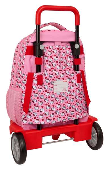 Safta Mochila à roulettes Compact Evol. Ext. Hello Kitty 33x45x22 cm Sac à dos enfant dès 3 ans
