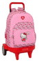 Safta Mochila à roulettes Compact Evol. Ext. Hello Kitty 33x45x22 cm Sac à dos enfant dès 3 ans
