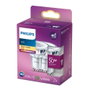 Philips Lot de 2 ampoules LED GU10 4,6W 355lm 2700K blanc chaud, équivalent 50W, classe énergétique F